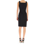 Sleeveless Dress // Black + White (S)