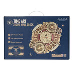 DIY 3D Moving Gears Puzzle // Zodiac Wall Clock // 168  Pieces
