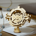 DIY 3D Moving Gears Puzzle // Perpetual Calendar 183 Pieces