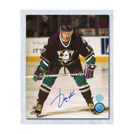 Jari Kurri // Autographed Anaheim Ducks 8x10 Photo