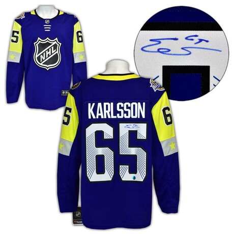 Erik Karlsson // Autographed 2018 All Star Game Jersey