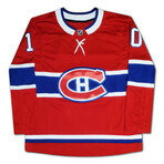 Guy Lafleur Autographed Red Montreal Canadiens Jersey