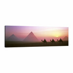 Giza Pyramids Egypt by Panoramic Images (12"H x 36"W x 1.5"D)