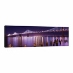 The Bay Lights by Greg Linhares (12"H x 36"W x 1.5"D)