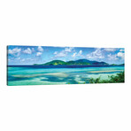 Islands In The Sea, Leinster Bay, U.S. Virgin Islands by Panoramic Images (12"H x 36"W x 1.5"D)