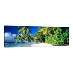 Palm Beach The Maldives by Panoramic Images (12"H x 36"W x 1.5"D)