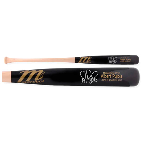 Albert Pujols // St. Louis Cardinals // Autographed Marucci Game Model Bat // Pre-Order - Shipping in November