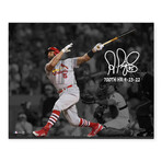 Albert Pujols // St. Louis Cardinals // Autographed 700th Home Run Photograph Ver. 1 // Pre-Order - Shipping in November