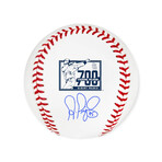 Albert Pujols // St. Louis Cardinals // Autographed 700th Home Run Baseball // Pre-Order - Shipping in November