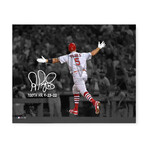 Albert Pujols // St. Louis Cardinals // Autographed 700th Home Run Photograph Ver. 2 + 700th HR 9-23-22 Inscription // Pre-Order - Shipping in November