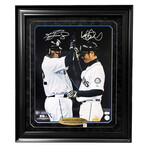 Ken Griffey Jr. + Ichiro Suzuki // Dual Signed + Framed Seattle Mariners Photo