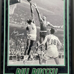 Bill Russell // Signed + Framed Boston Celtics Photo