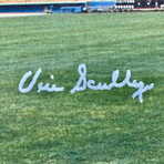 Vin Scully // Signed + Framed Los Angeles Dodgers Photo