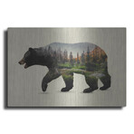 The North American Black Bear by Davies Babies (12"H x 16"W x 0.13"D)