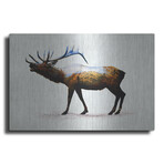 Rocky Mountain Elk by Davies Babies (12"H x 16"W x 0.13"D)