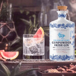 Gunpowder Gin + Branded Glass