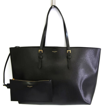 Saint Laurent // Shoulder Tote Bag + Coin Purse // Black // Pre-Owned