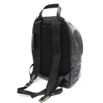 Prada // Leather Backpack // Black + Blue + White // Pre-Owned