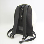 Saint Laurent // Waiting For Sunset Graphic Backpack // Black + Off-White // Pre-Owned