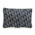 Dior // Carry-All Pouch // Navy // Pre-Owned