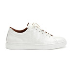 Alaric Nile Croc Emboss // White (US: 7)