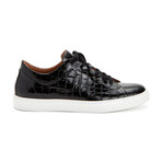Alaric Nile Croc Emboss // Black (US: 7.5)