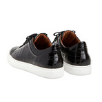 Alaric Nile Croc Emboss // Black (US: 7.5)