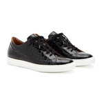 Alaric Nile Croc Emboss // Black (US: 7.5)