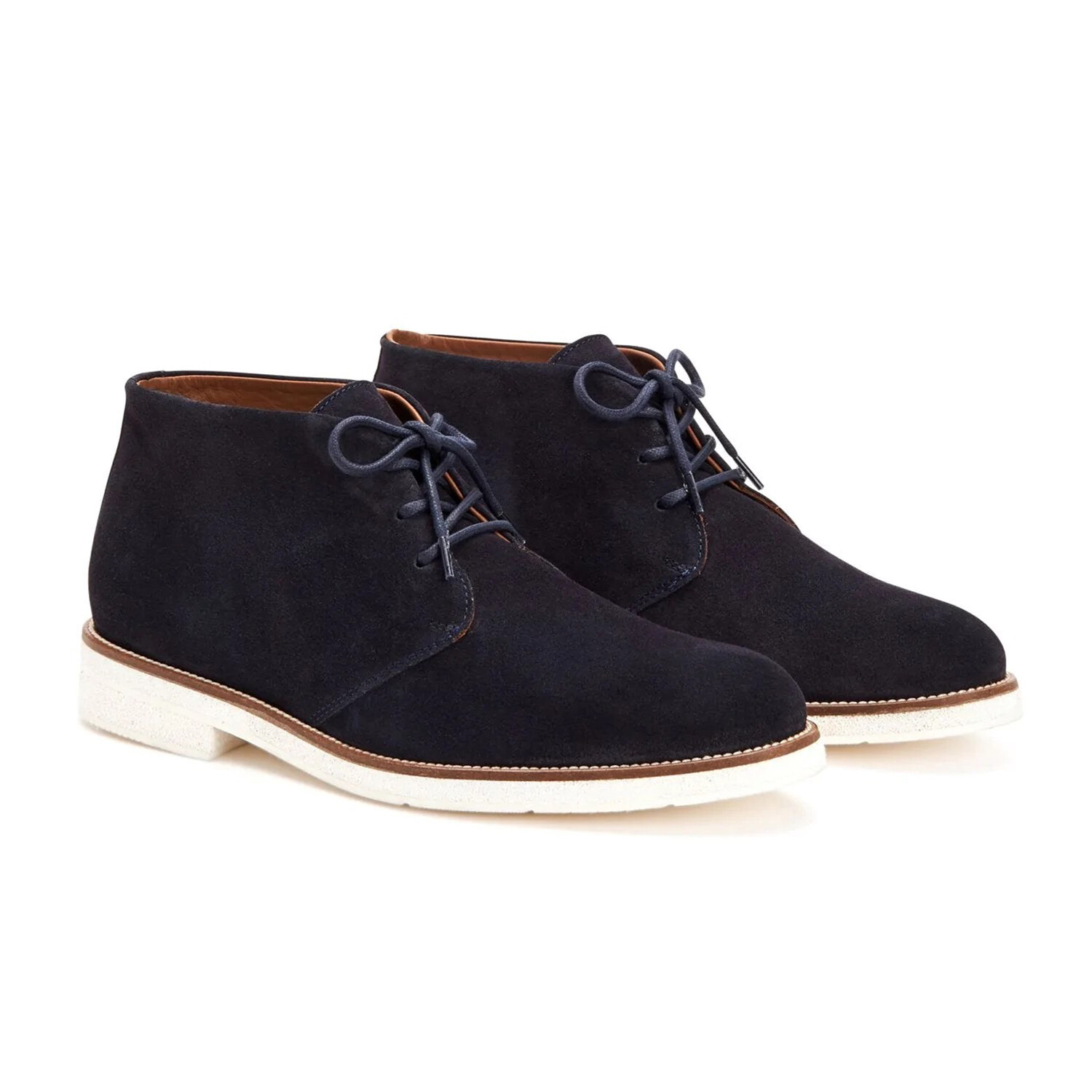 Gino Suede Navy US 7 Aquatalia Weatherproof Footwear