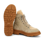 Tristian Suede + Shearling // Glacier + Taupe (US: 7.5)