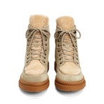 Tristian Suede + Shearling // Glacier + Taupe (US: 7.5)