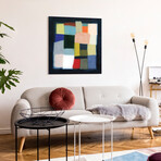 Chromatic Cube II Frameless // Free Floating Reverse Printed Tempered Glass Wall Art