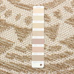 Finley V.2 // Taupe Rug (4'0"L x 4'0"W x 0.17"H)