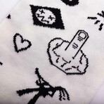Punk's Not Dead Socks (Medium)