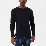 Austin Long Sleeve T-Shirt // Navy (S)