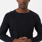 Austin Long Sleeve T-Shirt // Navy (S)