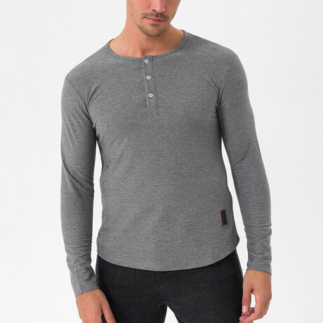 Richard Long Sleeve T-Shirt // Gray (S)