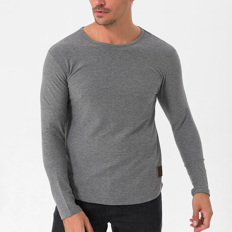 Samuel Long Sleeve T-Shirt // Gray (S)