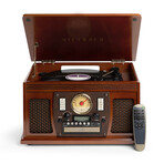 Victrola Navigator Classic Bluetooth Record Player with USB Encoding and 3-speed Turntable (Espresso)