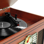 Victrola Hawthorne 7-in-1 Bluetooth Record Player
