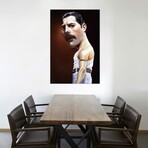 Freddie Mercury by Fernando Méndez (26"H x 18"W x 0.75"D)
