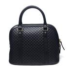 Top Handle Micro GG Handbag // Black