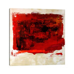 Red Study by Julian Spencer (18"H x 18"W x 0.75"D)