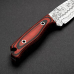 Hunter Damascus Steel Fixed Blade Knife