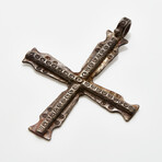 19th Century Jerusalem Cross Pendant