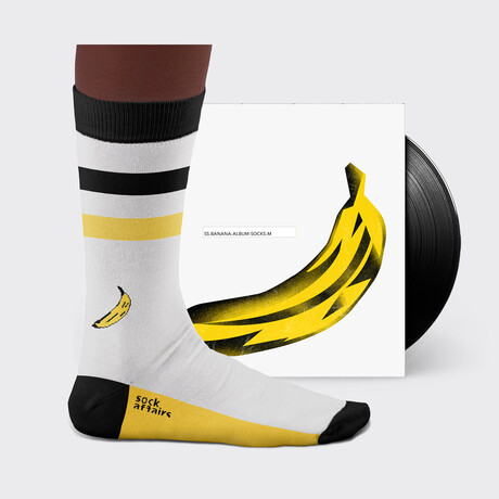 The Banana Album Socks (Medium)