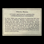 Allende Meteorite // 1.91 Grams