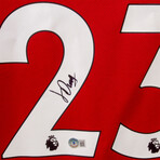 Luis Diaz Signed Liverpool Jersey