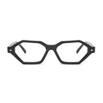 Unisex Docks Optical Frames// Black + 24k Gold