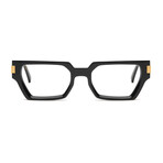 Unisex Locks Optical Frames // Black + 24k Gold